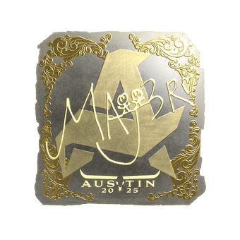Sticker | MAJ3R (Gold) | Austin 2025 CS2 skin