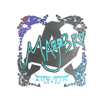 Sticker | MAJ3R (Holo) | Austin 2025 CS2 skin