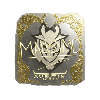 Sticker | malbsMd (Gold) | Austin 2025 CS2 skin