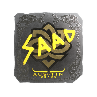 Sticker | saadzin (Foil) | Austin 2025 CS2 skin