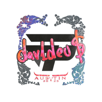 Sticker | dav1deuS (Holo) | Austin 2025 CS2 skin