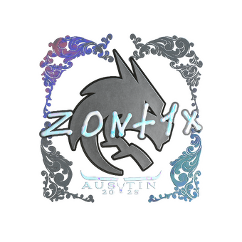 Sticker | zont1x (Holo) | Austin 2025 CS2 skin