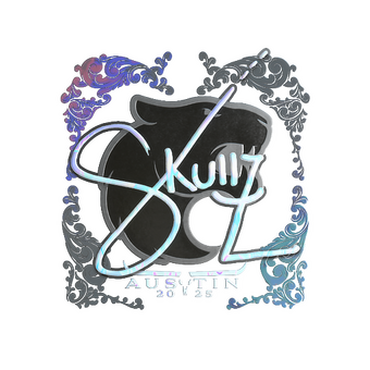 Sticker | skullz (Holo) | Austin 2025 CS2 skin