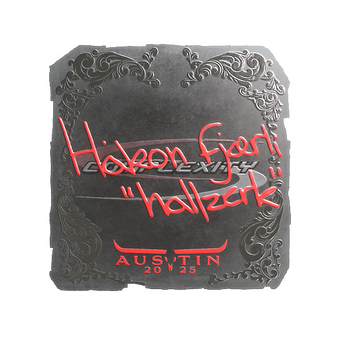 Sticker | hallzerk (Foil) | Austin 2025 CS2 skin
