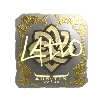 Sticker | latto (Gold) | Austin 2025 CS2 skin