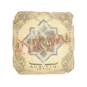 Sticker | riskyb0b | Austin 2025 CS2 skin
