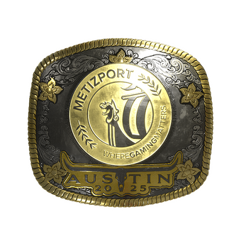 Sticker | Metizport (Gold) | Austin 2025 CS2 skin