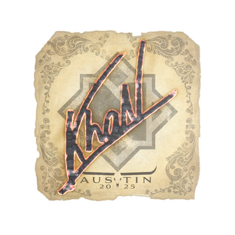 Sticker | khaN | Austin 2025 CS2 skin
