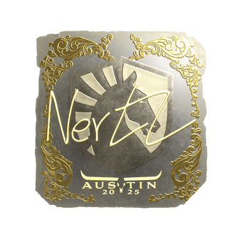 Sticker | NertZ (Gold) | Austin 2025 CS2 skin