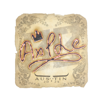 Sticker | Ax1Le | Austin 2025 CS2 skin