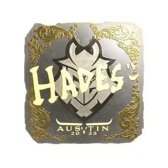 Sticker | hades (Gold) | Austin 2025 CS2 skin
