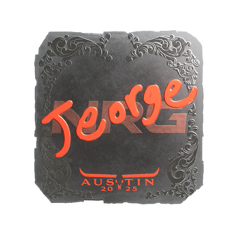 Sticker | jeorge (Foil) | Austin 2025 CS2 skin