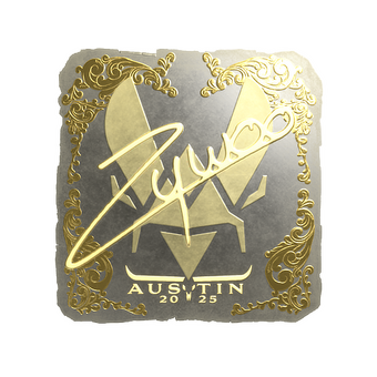Sticker | ZywOo (Gold) | Austin 2025 CS2 skin