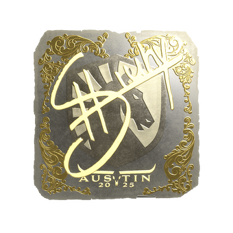 Sticker | siuhy (Gold) | Austin 2025 CS2 skin
