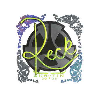 Sticker | reck (Holo) | Austin 2025 CS2 skin