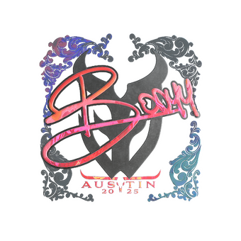 Sticker | bodyy (Holo) | Austin 2025 CS2 skin