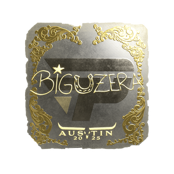 Sticker | biguzera (Gold) | Austin 2025 CS2 skin