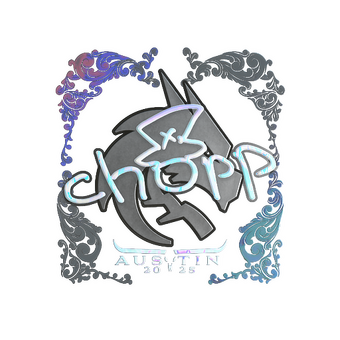 Sticker | chopper (Holo) | Austin 2025 CS2 skin