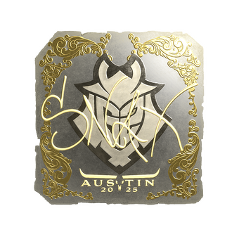 Sticker | Snax (Gold) | Austin 2025 CS2 skin