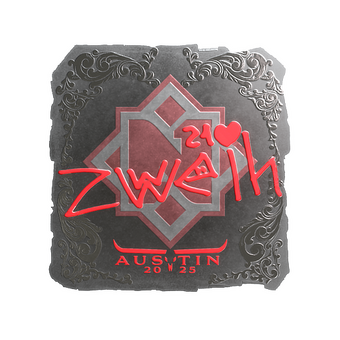 Sticker | zweih (Foil) | Austin 2025 CS2 skin