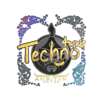 Sticker | Techno4K (Holo) | Austin 2025 CS2 skin