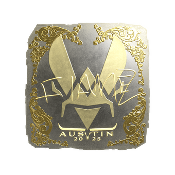 Sticker | FlameZ (Gold) | Austin 2025 CS2 skin
