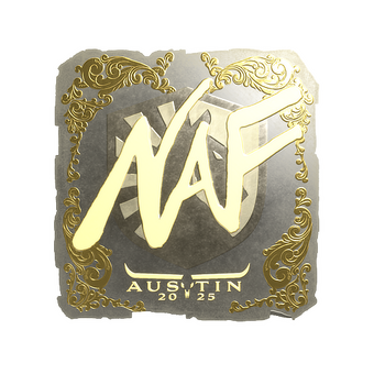 Sticker | NAF (Gold) | Austin 2025 CS2 skin