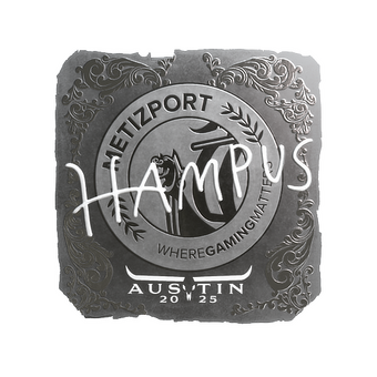 Sticker | hampus (Foil) | Austin 2025 CS2 skin