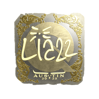 Sticker | Liazz (Gold) | Austin 2025 CS2 skin