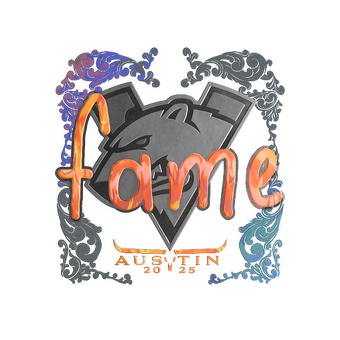 Sticker | fame (Holo) | Austin 2025 CS2 skin