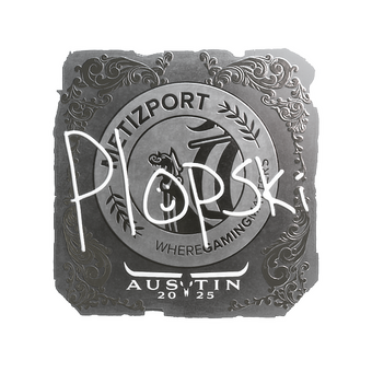 Sticker | Plopski (Foil) | Austin 2025 CS2 skin