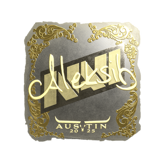 Sticker | Aleksib (Gold) | Austin 2025 CS2 skin
