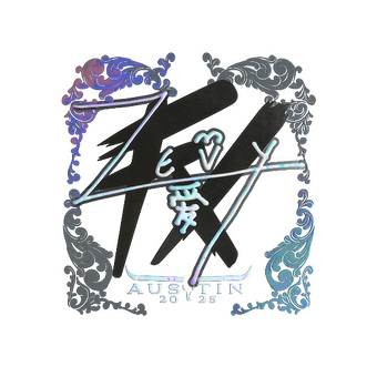 Sticker | zevy (Holo) | Austin 2025 CS2 skin