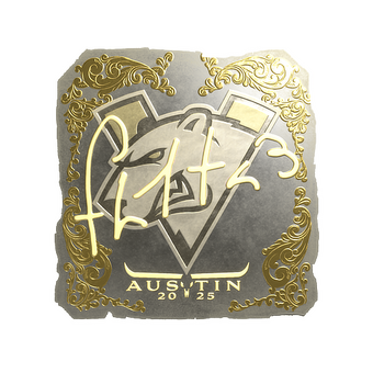 Sticker | FL1T (Gold) | Austin 2025 CS2 skin