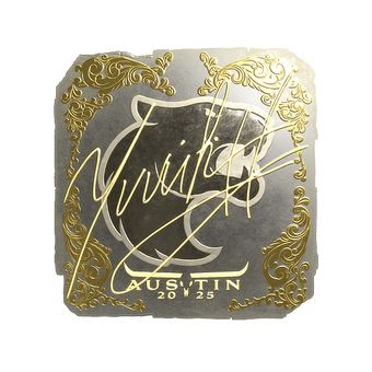 Sticker | yuurih (Gold) | Austin 2025 CS2 skin