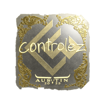 Sticker | controlez (Gold) | Austin 2025 CS2 skin