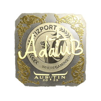 Sticker | adamb (Gold) | Austin 2025 CS2 skin