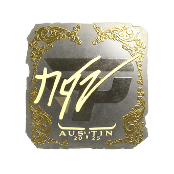 Sticker | NQZ (Gold) | Austin 2025 CS2 skin