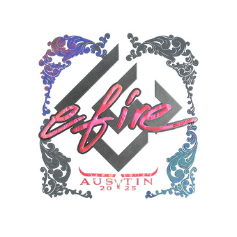 Sticker | efire (Holo) | Austin 2025 CS2 skin