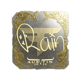Sticker | rain (Gold) | Austin 2025 CS2 skin