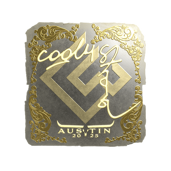 Sticker | cool4st (Gold) | Austin 2025 CS2 skin