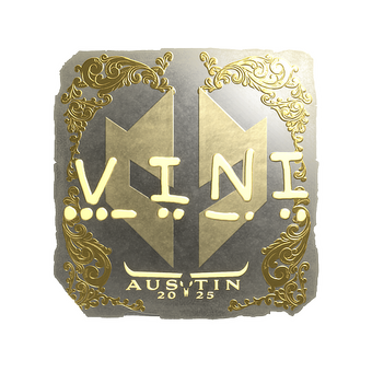 Sticker | VINI (Gold) | Austin 2025 CS2 skin