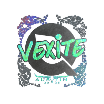 Sticker | vexite (Holo) | Austin 2025 CS2 skin