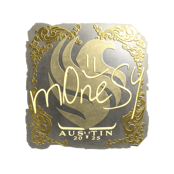 Sticker | m0NESY (Gold) | Austin 2025 CS2 skin