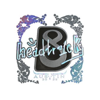 Sticker | headtr1ck (Holo) | Austin 2025 CS2 skin