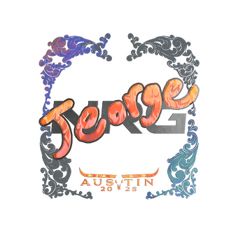 Sticker | jeorge (Holo) | Austin 2025 CS2 skin