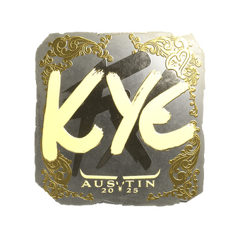 Sticker | kye (Gold) | Austin 2025 CS2 skin