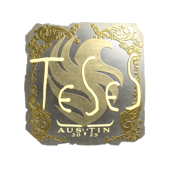 Sticker | TeSeS (Gold) | Austin 2025 CS2 skin