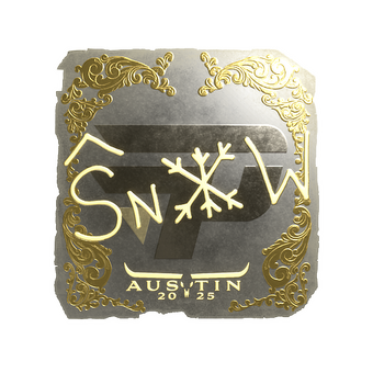Sticker | snow (Gold) | Austin 2025 CS2 skin