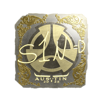 Sticker | s1n (Gold) | Austin 2025 CS2 skin